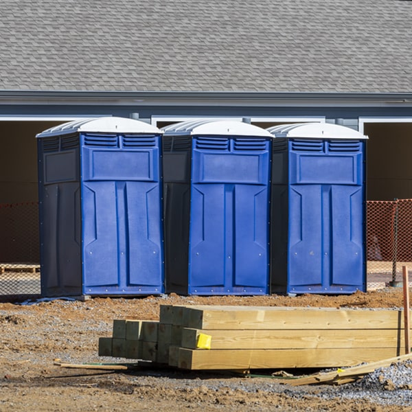 are there any restrictions on what items can be disposed of in the portable restrooms in Morrill ME